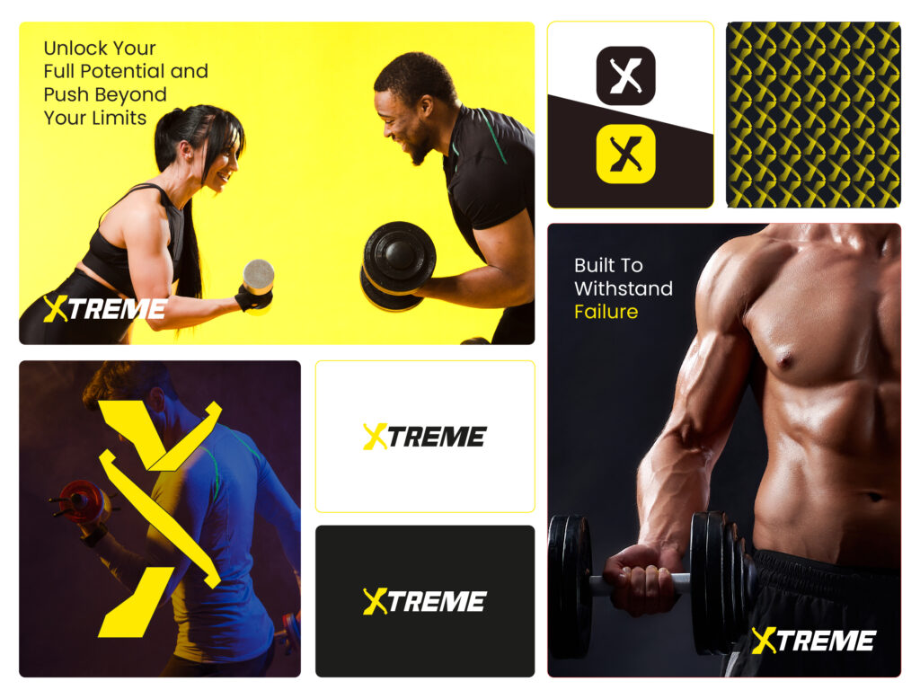 Xtreme – Fitness & Performance Brand Identity Cover image