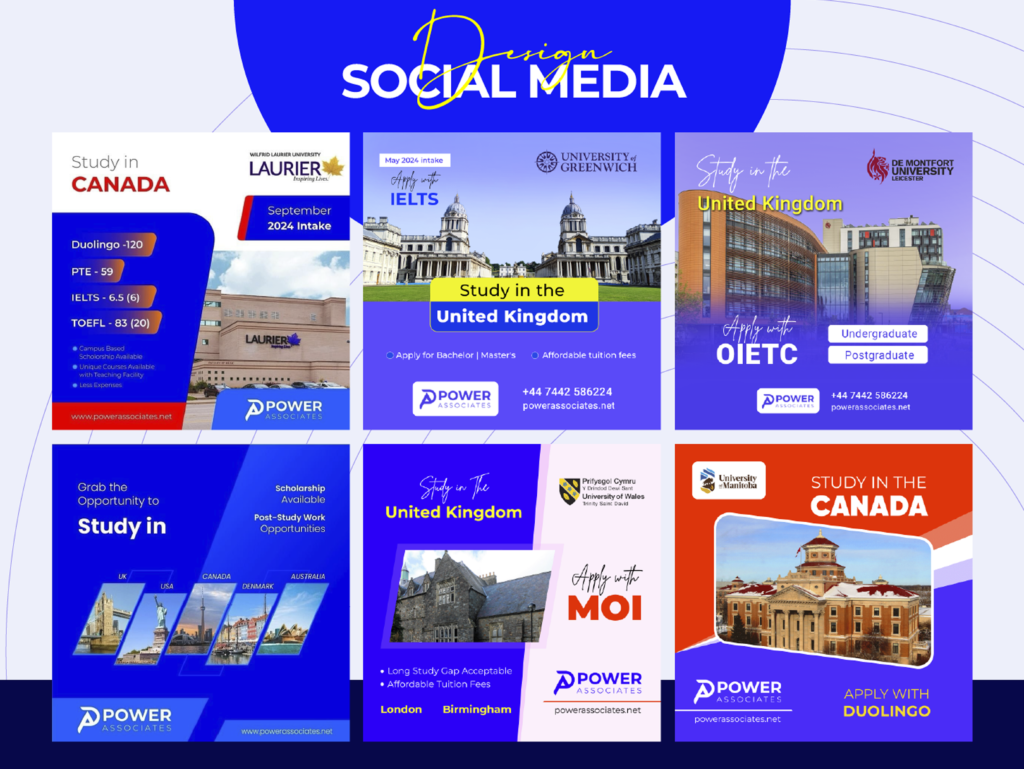 Study Abroad Ads Design